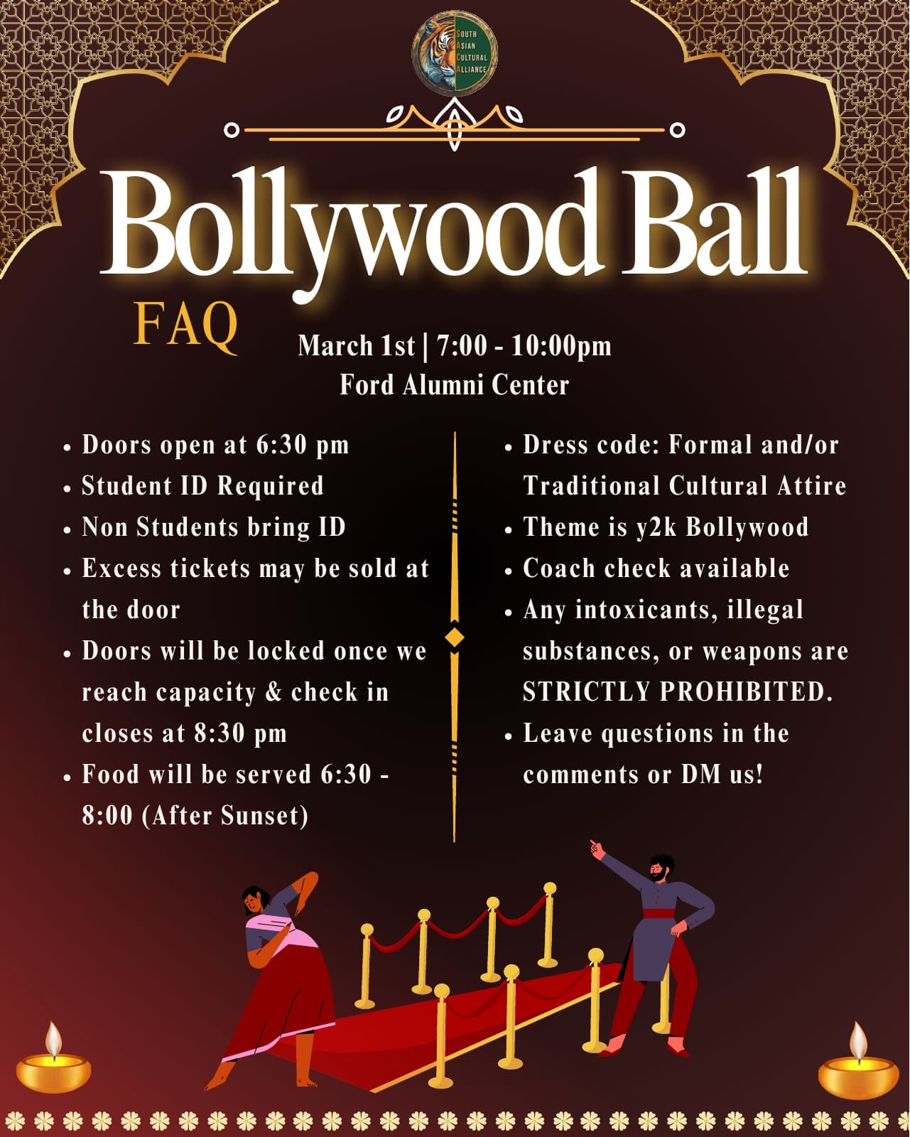 Bollywood Ball FAQ post