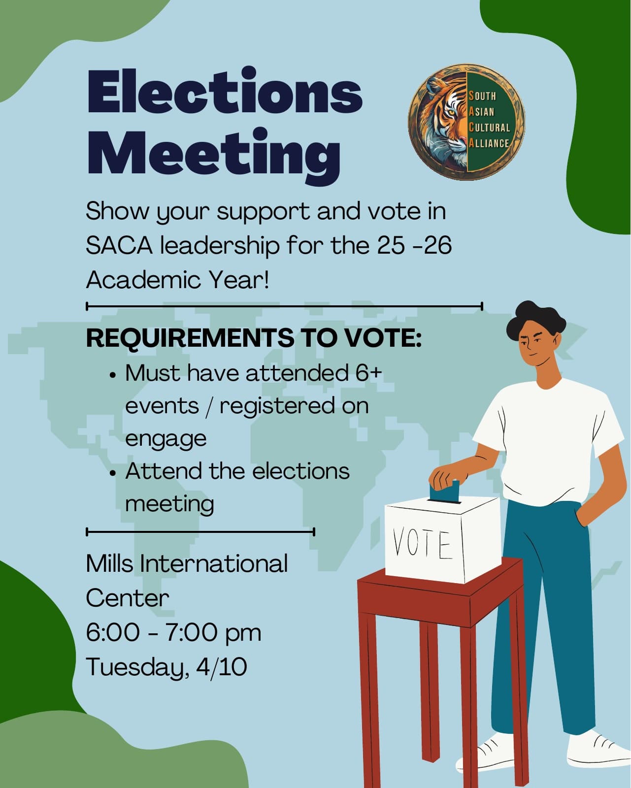 Elections meeting post