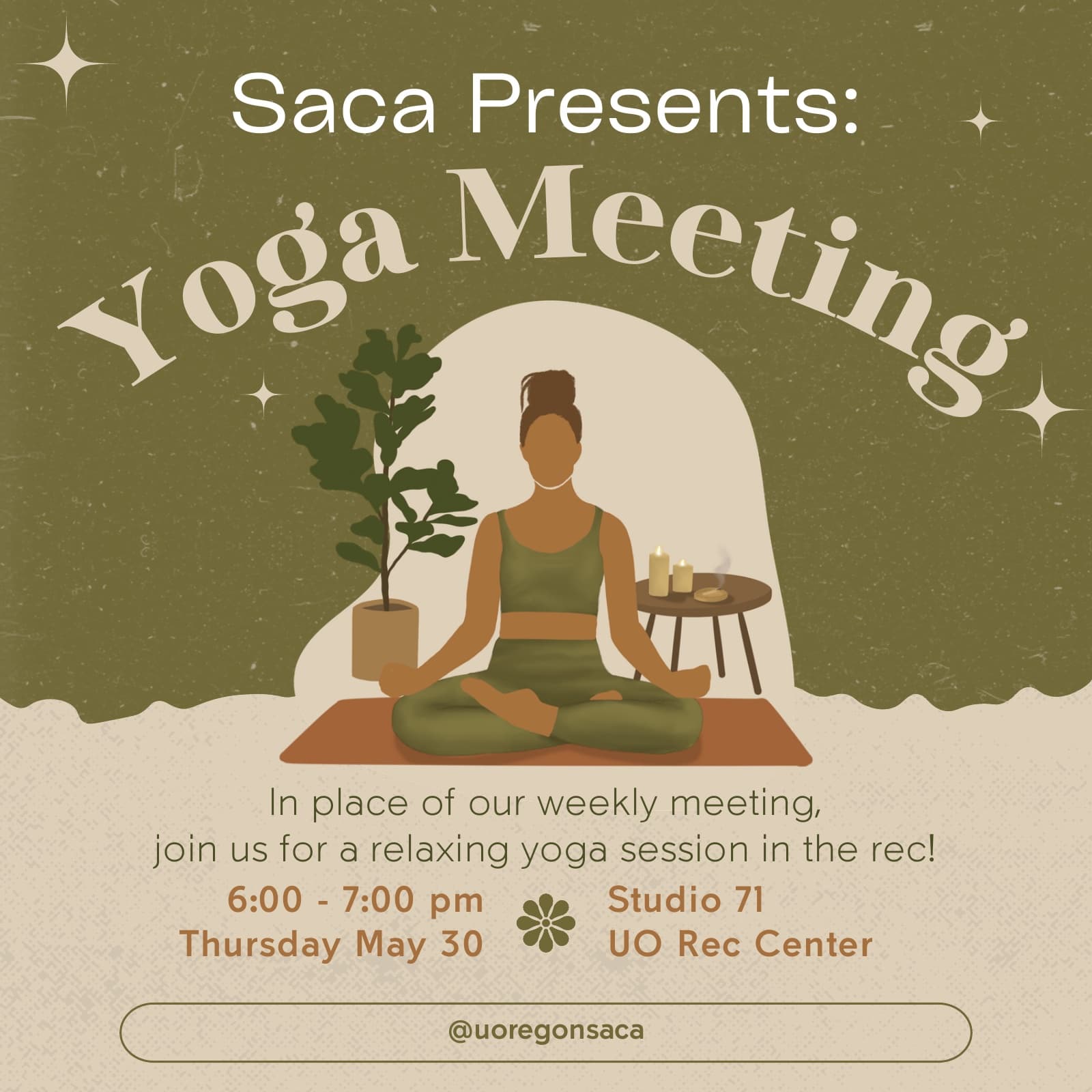 Yoga meeting post