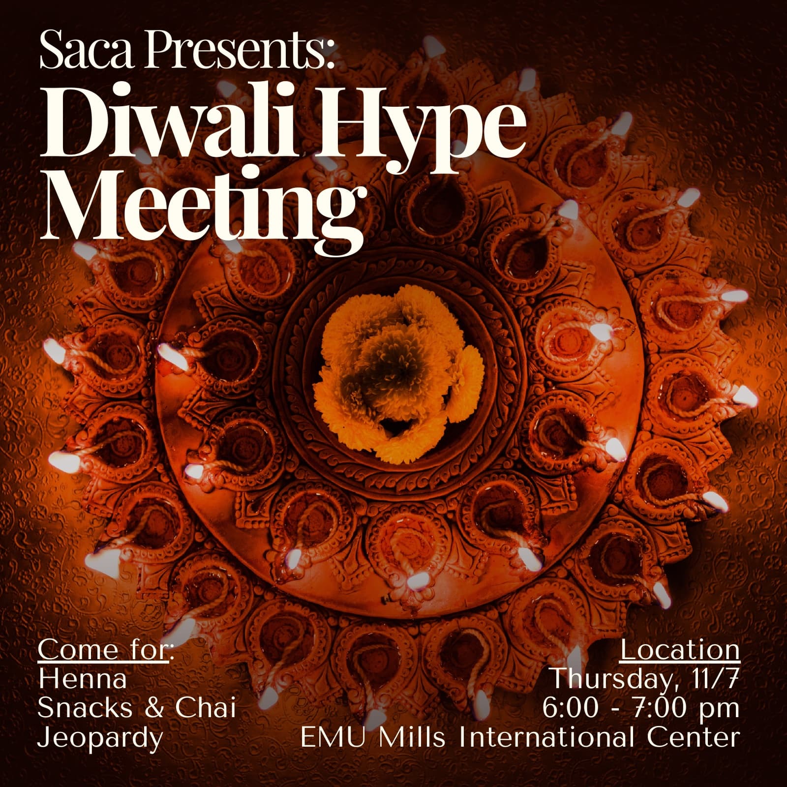 Diwali hype meeting post