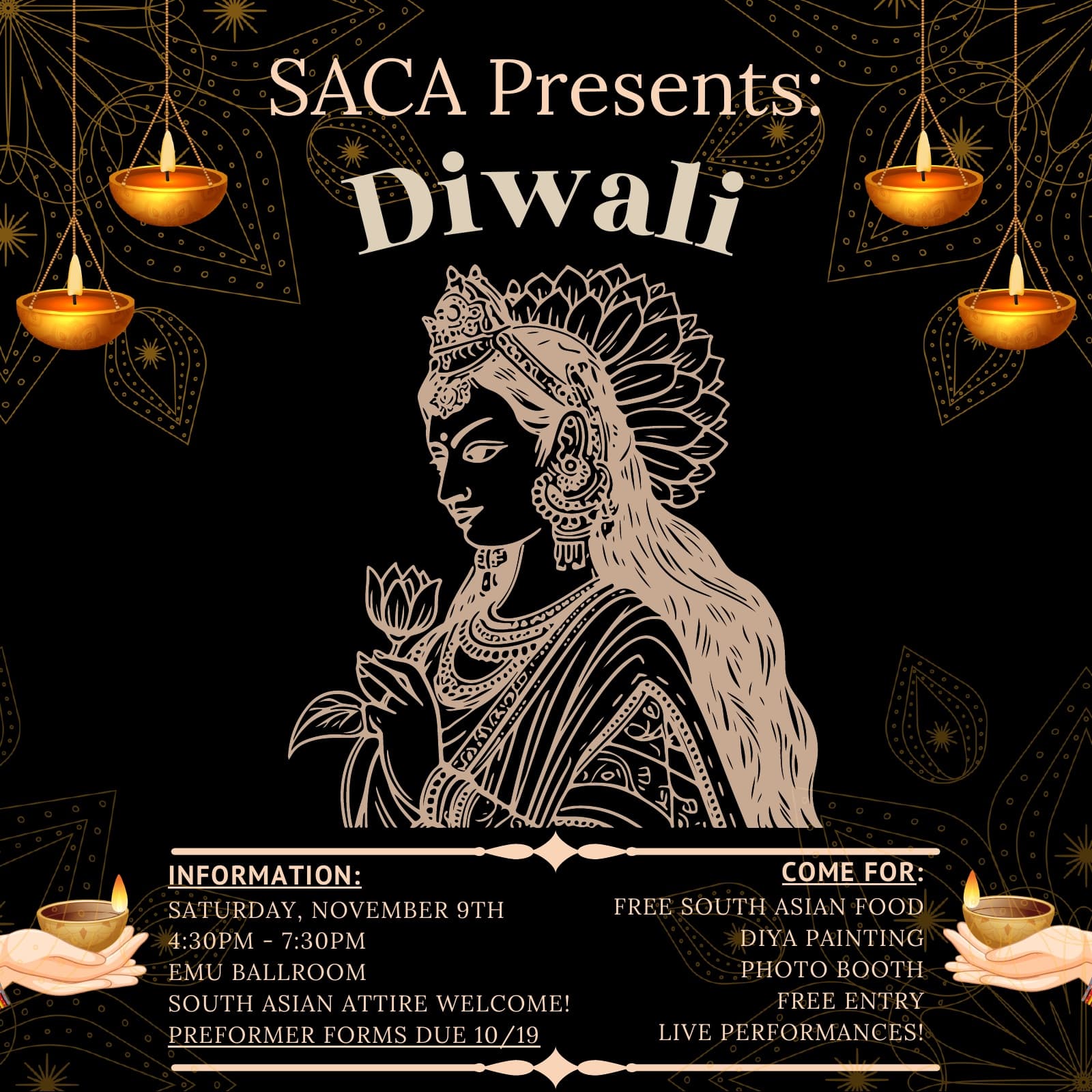 Diwali promo post, second treatment