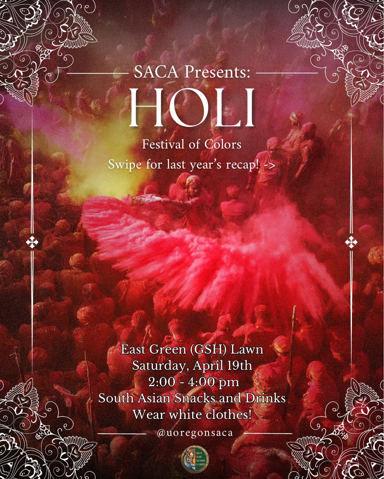 Holi promo post